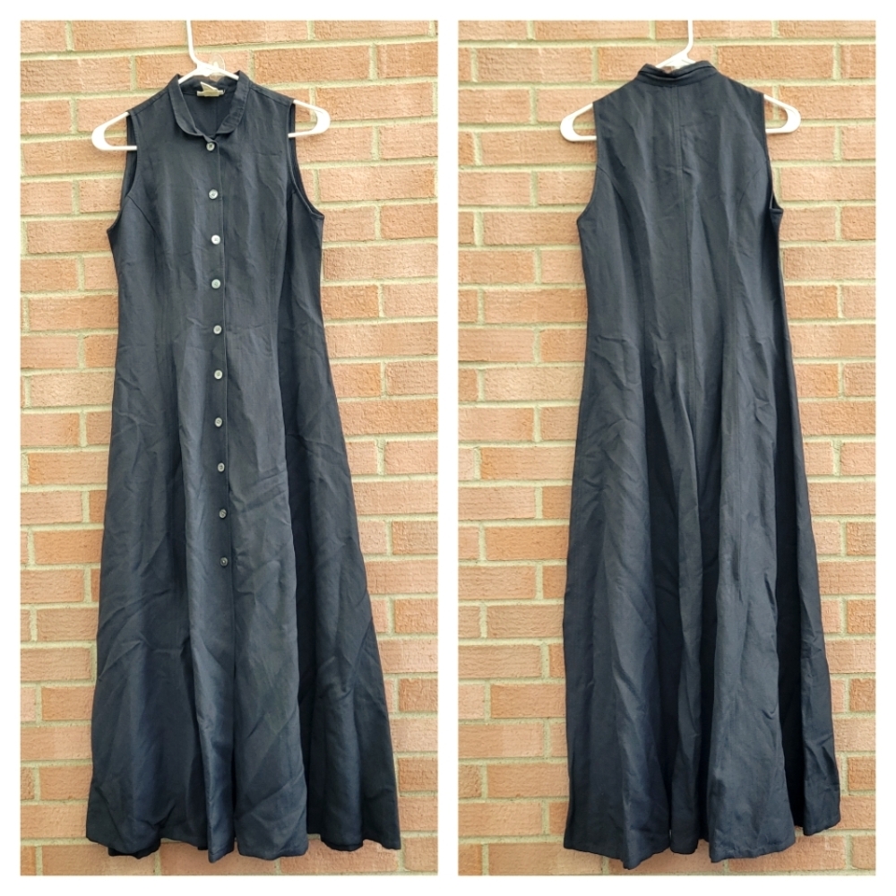 Banana Republic Black Midi Dress